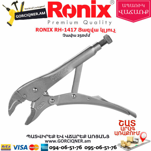 RONIX RH-1417 Յազվա կլյուչ 250մմ - Image 4