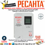 РЕСАНТА АСН-5000Н/1-Ц LUX Հոսանքի լարման կարգավորիչ 5000Վտ 63/6/16 - Image 2