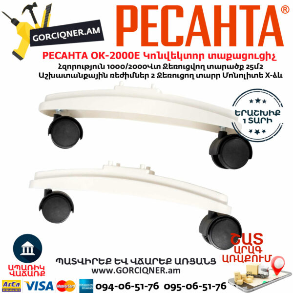РЕСАНТА ОК-2000Е Электрический конвектор напольный 2кВт — изображение 10
