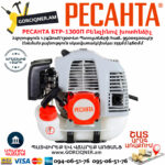 РЕСАНТА БТР-1300П Բենզինով խոտհնձիչ 