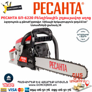 РЕСАНТА БП-6220 Բենզինային շղթայավոր