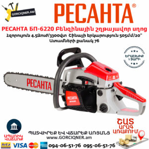 РЕСАНТА БП-6220 Բենզինային շղթայավոր