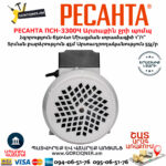 РЕСАНТА ПСН-3300Ч Արտաքին ջրի պոմպ