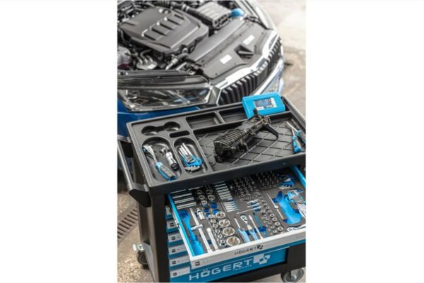 HOGERT HT7G050 Գործիքների հավաքածու սայլակ