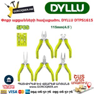 Փոքր աքցանների հավաքածու DYLLU DTPS1615