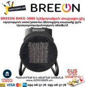 Էլեկտրական կերամիկական BREEON BHEG-3000