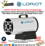 Հեղուկ գազով տաքացուցիչ LORIOT GH-30