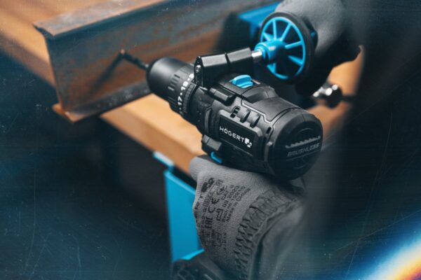 Аккумуляторная бесщеточная ударная дрель-шуруповерт HOGERT HT2E224-0PD 100Нм/18В — изображение 9