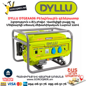 Բենզինային գեներատոր DYLLU DTGEAA06