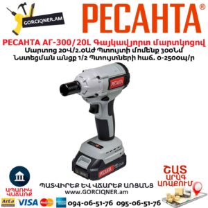 Գայկավյորտ մարտկոցով РЕСАНТА АГ-300/20L