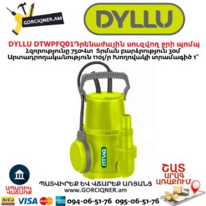 Դրենաժային սուզվող ջրի պոմպ DYLLU DTWPFQ01