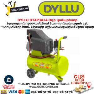 Օդի կոմպրեսոր յուղով DYLLU DTAP3A24