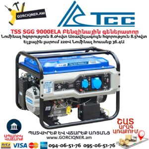 Գեներատոր բենզինային TSS SGG 9000ELA