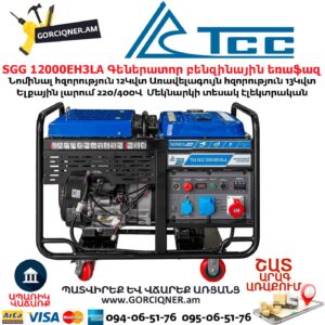 Գեներատոր բենզինային եռաֆազ TSS SGG 12000EH3LA