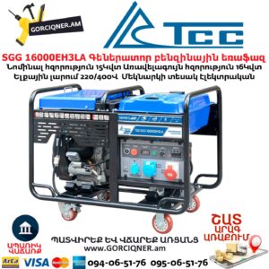 Գեներատոր բենզինային եռաֆազ TSS SGG 16000EH3LA