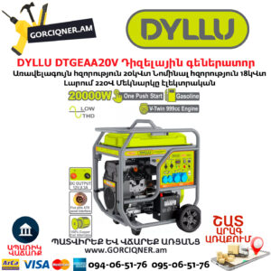 Գեներատոր բենզինային DYLLU DTGEAA20V