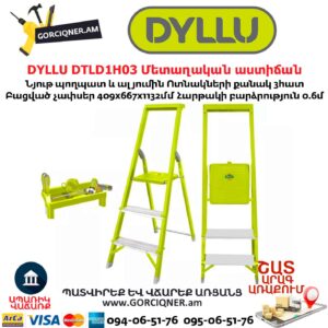 Մետաղական աստիճան բացվող DYLLU DTLD1H03