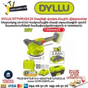 Սալիկի վակումային վիբրատոր DYLLU DTTVM1D125