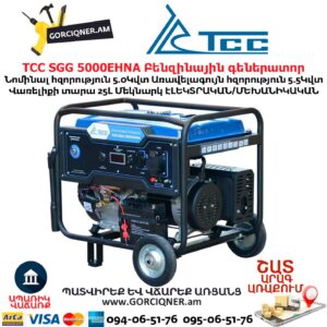 Գեներատոր բենզինային ТСС SGG 5000EHNA