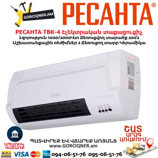 Тепловентилятор РЕСАНТА ТВК-4 2кВт 67/2/19 — изображение 5