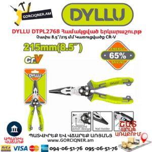 Համակցված երկարաշուրթ աքցան DYLLU DTPL2768