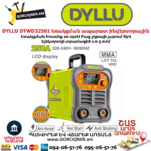 Եռակցման ապարատ ինվերտորային DYLLU DTWD32501