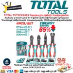 Հարթաշուրթ աքցանների հավաքածու TOTAL THT2CK241S