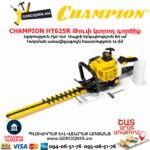 Թուփ կտրող գործիք բենզինային CHAMPION HT625R