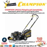 Բենզինային անիվներով խոտհնձիչ CHAMPION LM4222