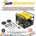 Գեներատոր բենզինային CHAMPION GG7001EW