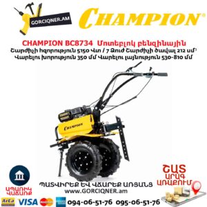 Մոտեբլոկ բենզինային CHAMPION BC8734 