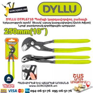 Պոմպի կարգավորվող բանալի DYLLU DTPL6710