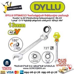 Համակցված ճռիկավոր բանալի DYLLU DTSA6213