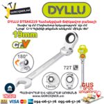 Համակցված ճռիկավոր բանալի DYLLU DTSA6219